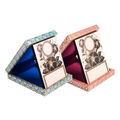 Songket Box with Wood Stand EP782
