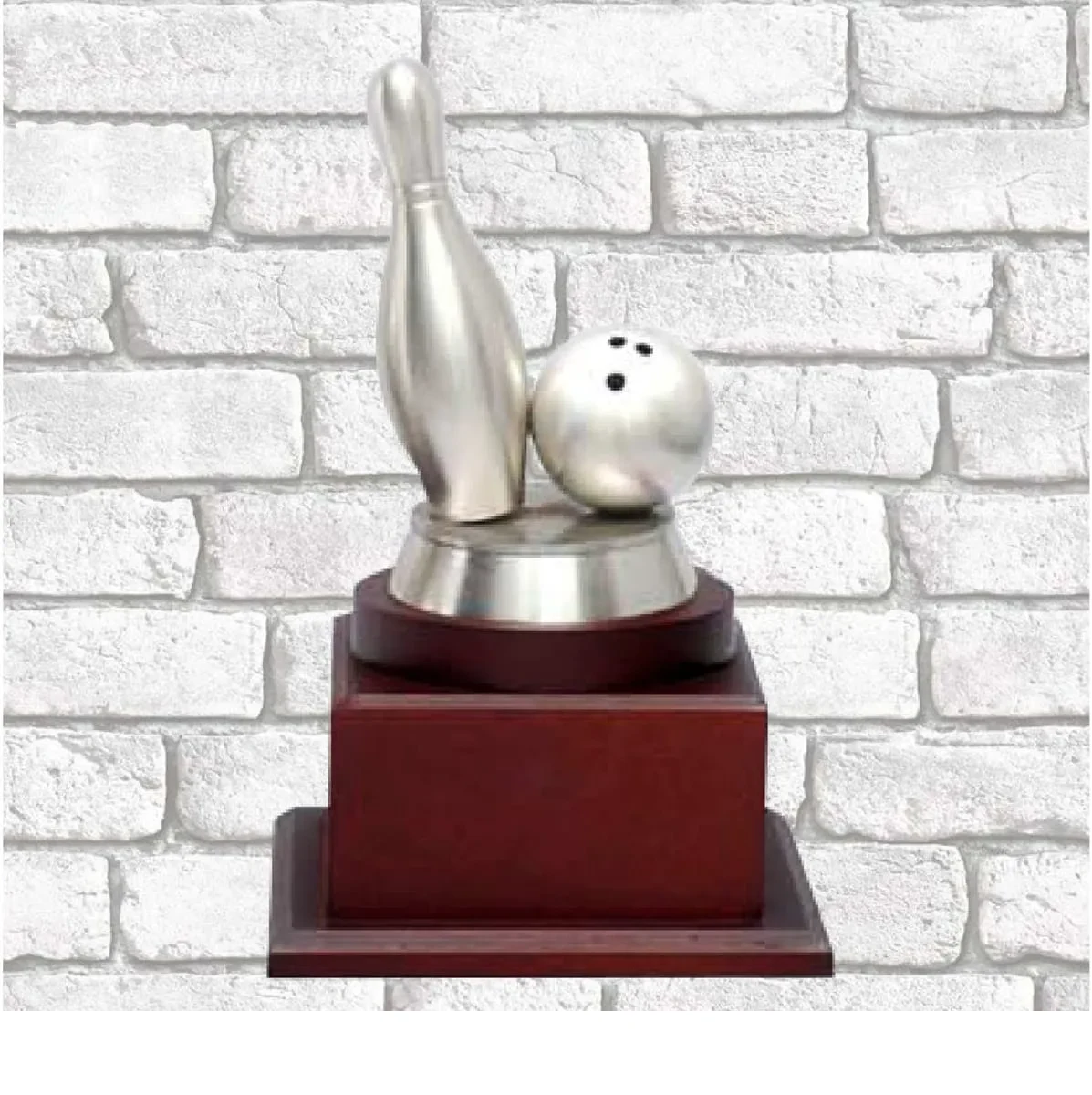 Exclusive Pewter Bowling Trophy F14