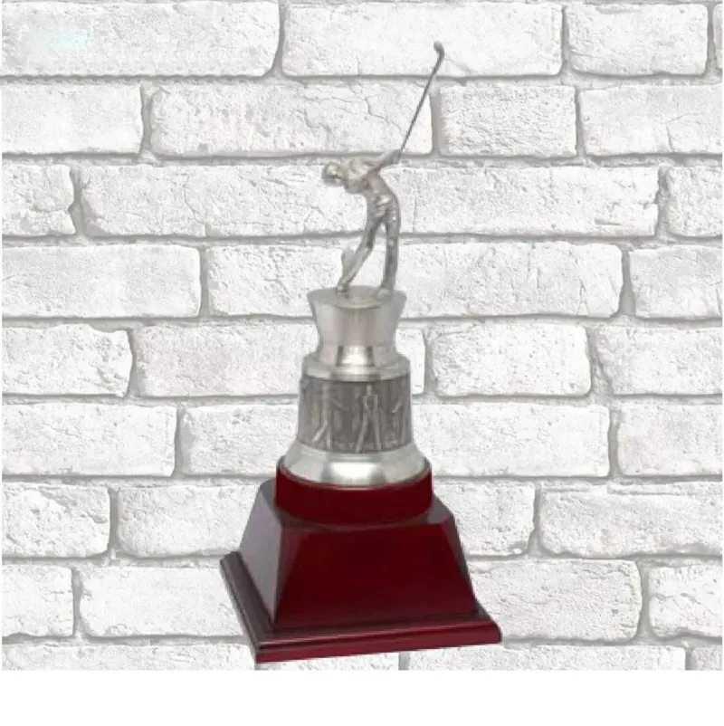 Exclusive Pewter Golf Trophy F155 pewter awards & gifts product image