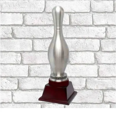 Exclusive Pewter Bowling Trophy F290