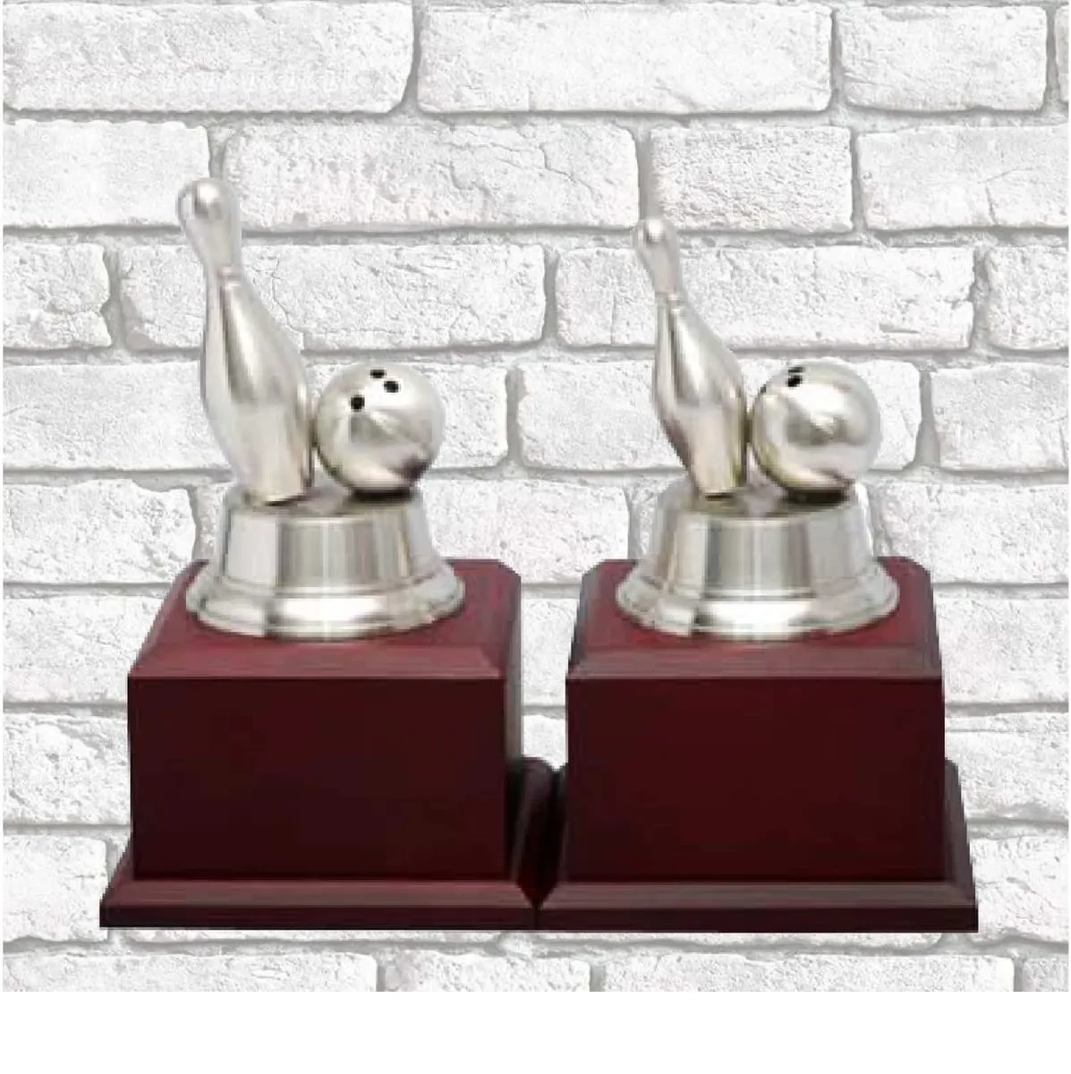 Exclusive Pewter Bowling Trophy F350