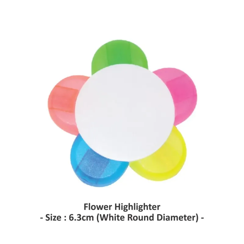 Highlighter Flower mixed materials corporate gifts product image