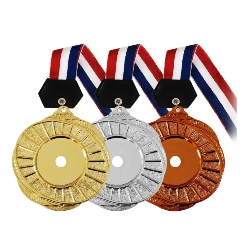 Plastic Hanging Medal (GOLD, SILVER, BRONZE) HM007 polymer product image