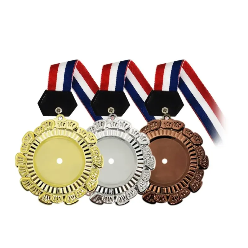 Plastic Hanging Medal (GOLD, SILVER, BRONZE) HM010 polymer product image