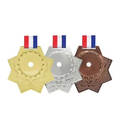 Plastic Hanging Medal (GOLD, SILVER, BRONZE) HM011