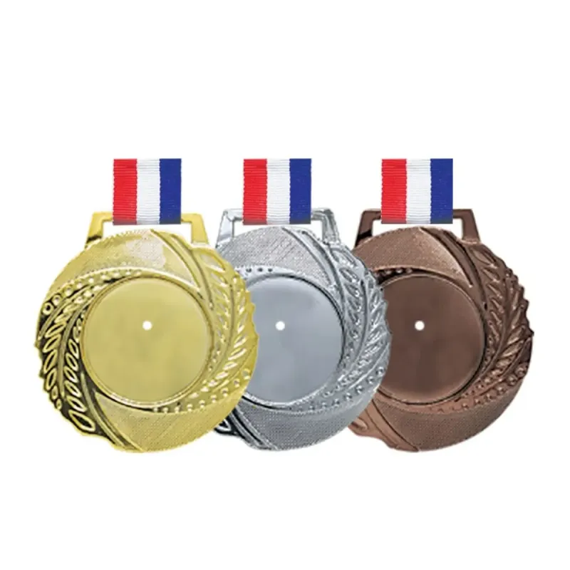 Plastic Hanging Medal (GOLD, SILVER, BRONZE) HM012 polymer product image