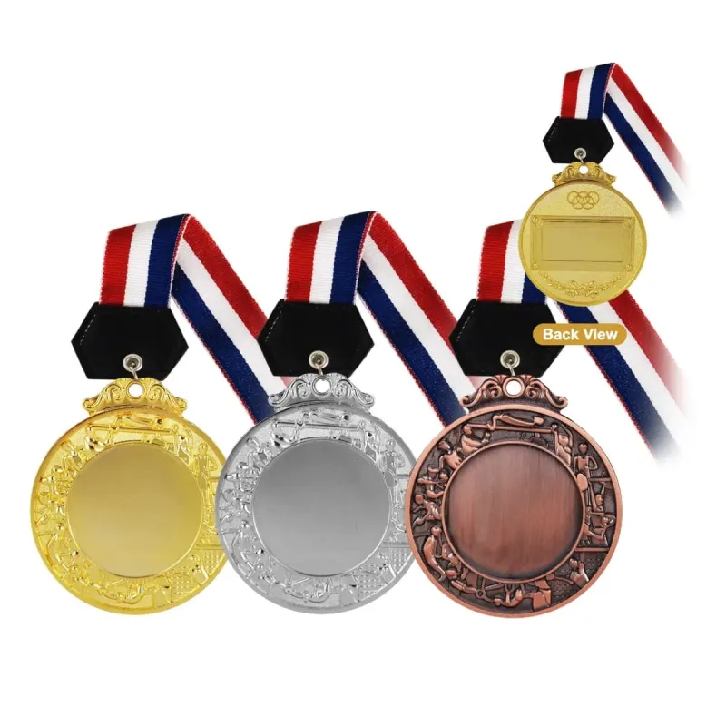 Metal Hanging Medal (GOLD, SILVER, BRONZE) M002 product image