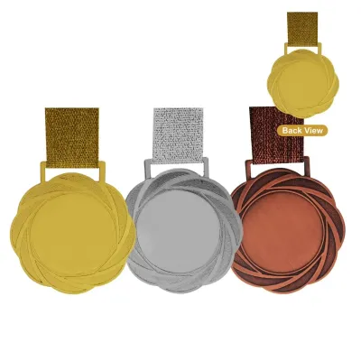 Metal Hanging Medal (GOLD, SILVER, BRONZE) MT201