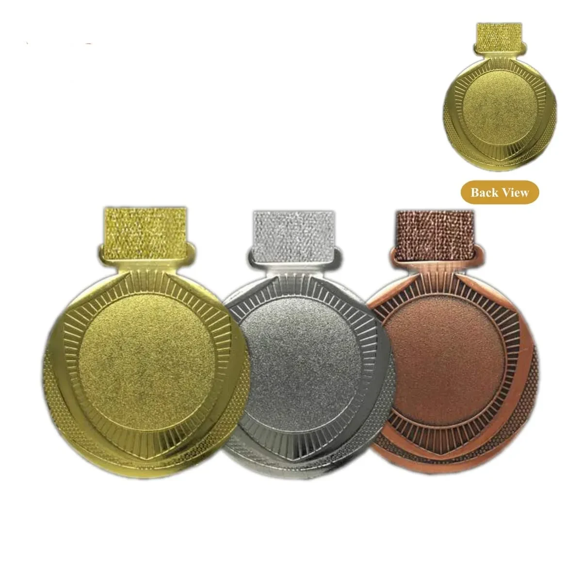 Metal Hanging Medal (GOLD, SILVER, BRONZE) MT202