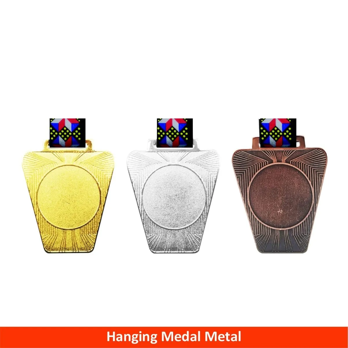 Hanging Metal Medal (GOLD, SILVER, BRONZE)