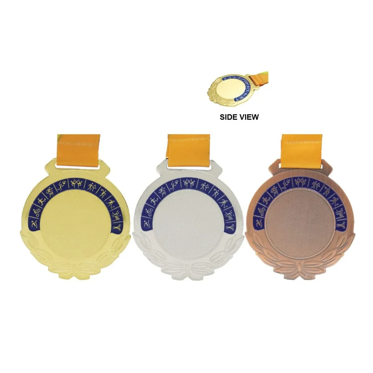 Hanging Metal Medal (GOLD, SILVER, BRONZE) MT403
