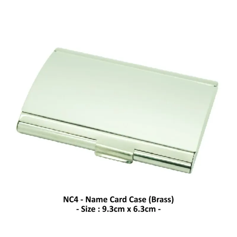 Brass Name Card Case NC4 mixed materials corporate gifts product image