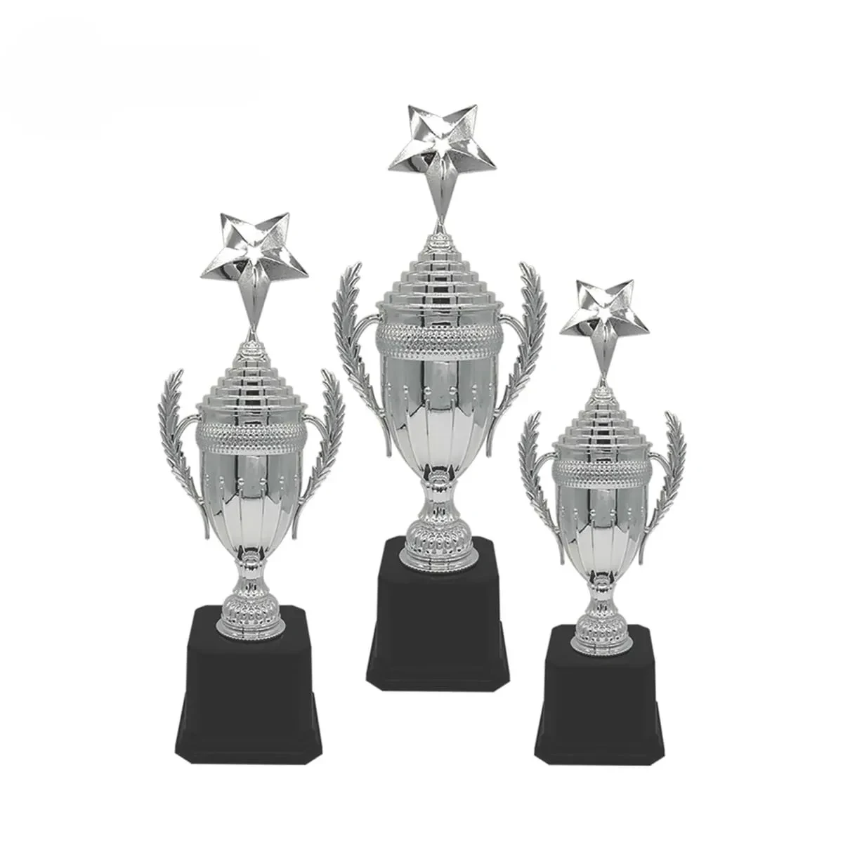 Plastic Star Trophy (SILVER) PT0922