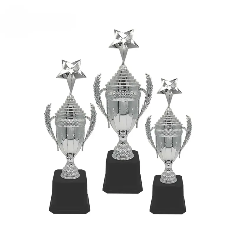 Plastic Star Trophy (SILVER) PT0922 polymer product image