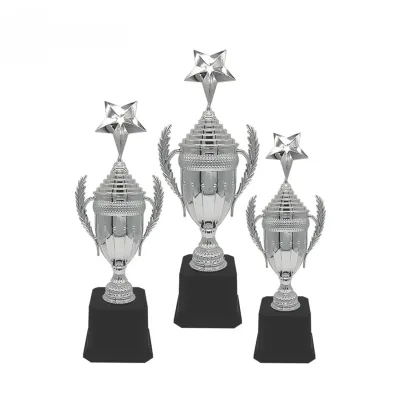 Plastic Star Trophy (SILVER) PT0922