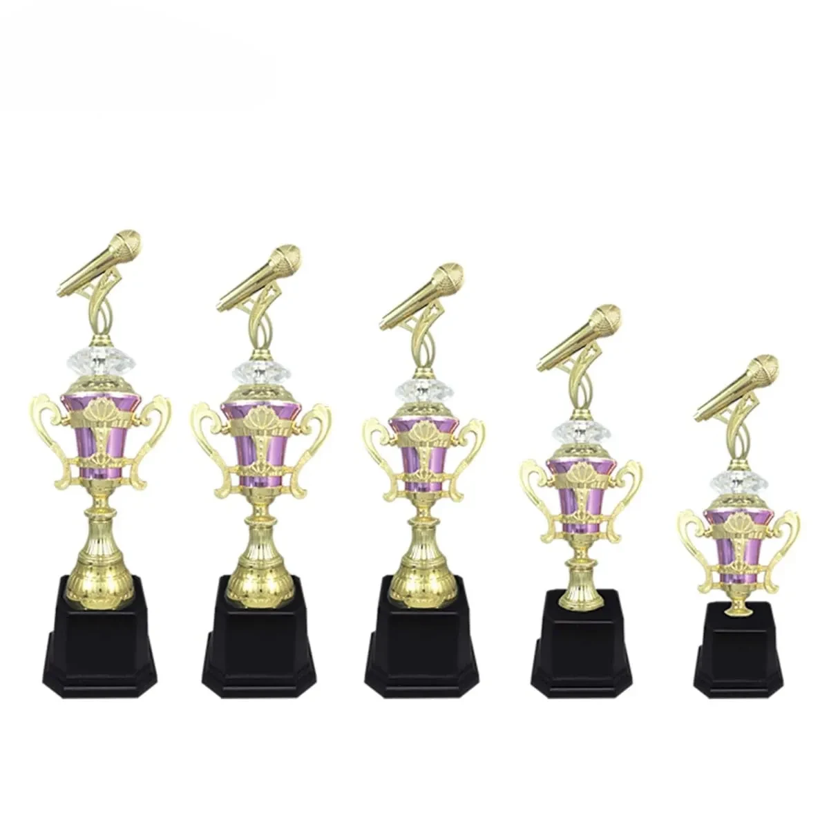 Plastic Microphone Trophy PT1600