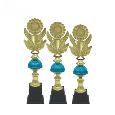 Plastic Trophy (GOLD BLUE) PT1604
