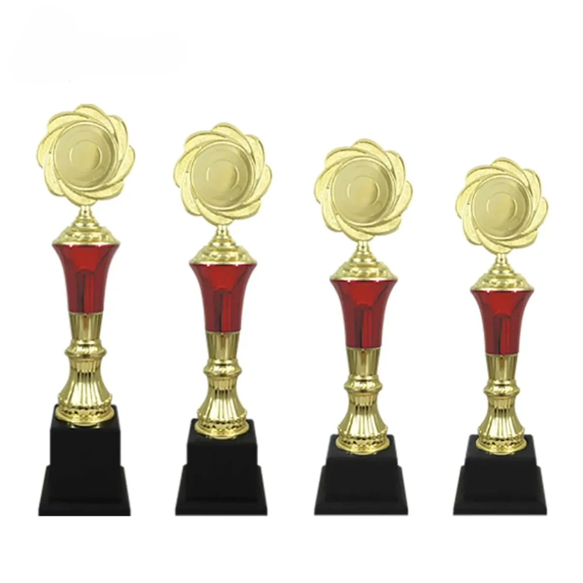 Plastic Trophy (GOLD RED) PT9005