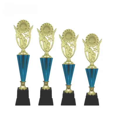 Plastic Trophy (GOLD BLUE) PT9008