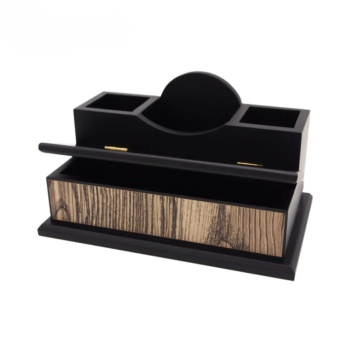 Wooden Pen Holder & Miscellaneous Item Box PW020 mixed materials corporate gifts product image 2