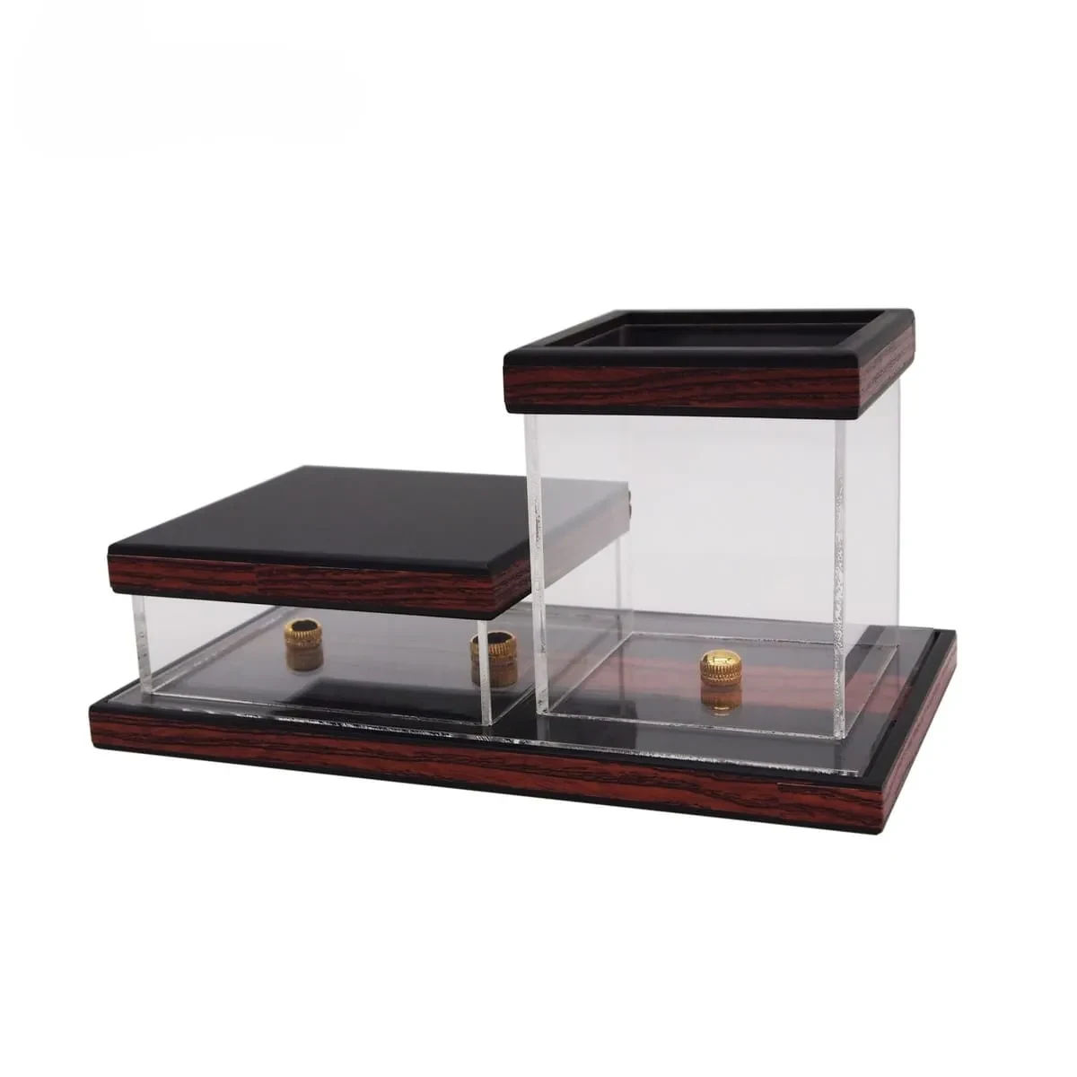 Wooden Acrylic Pen Holder & Memo Holder PW023 mixed materials corporate gifts product image