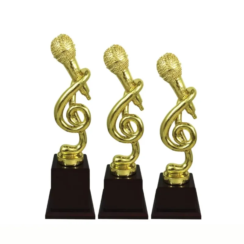 Exclusive Karaoke Trophy RT1105 metal trophies product image
