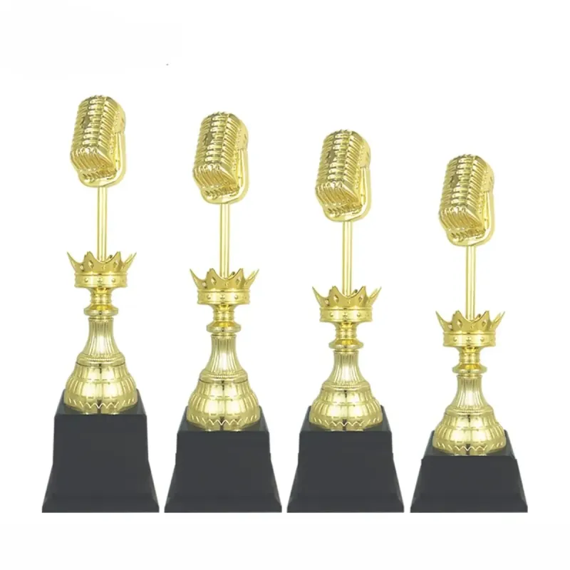 Old Fashion Microphone Trophy RT6002 mixed materials corporate gifts product image