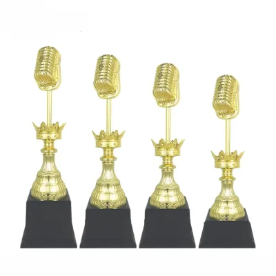 Old Fashion Microphone Trophy RT6002