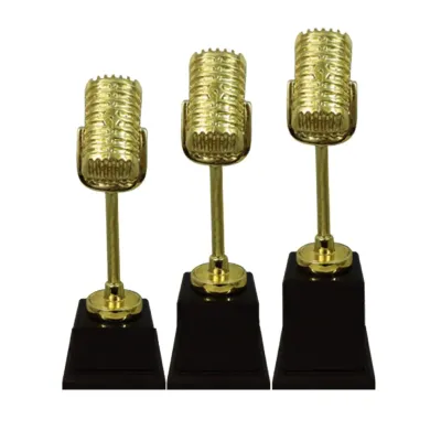 Old Fashion Microphone Trophy RT6003