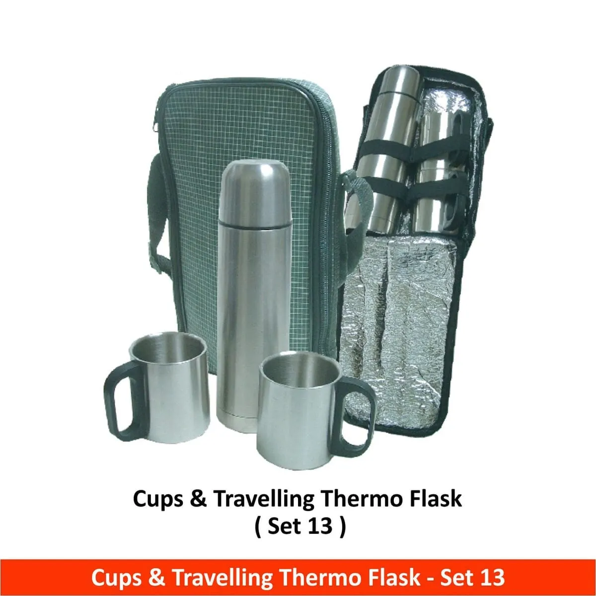 13 Cups & Travelling Thermo Flask