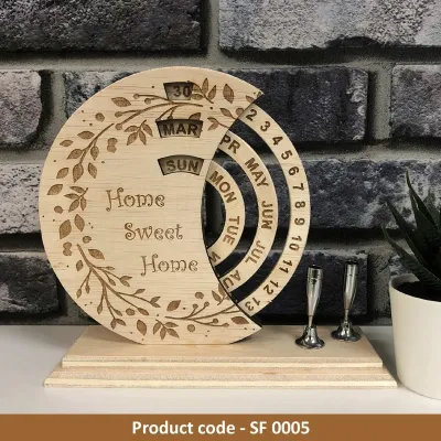 Wooden Desktop with Penholder SF0005