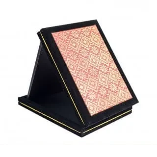 Songket Velvet Box with Cultural Aluminium Plate (Pahang) SK237 mixed materials corporate gifts product image 3