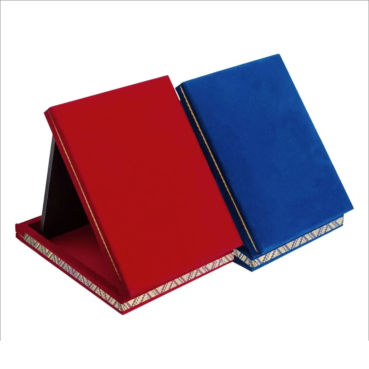 Songket Velvet Box (BLUE / MAROON) VB299 mixed materials corporate gifts product image 2