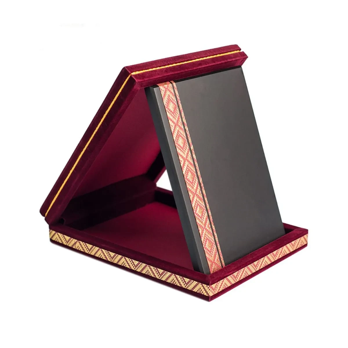 Songket Velvet Box (BLUE / MAROON) VB299 mixed materials corporate gifts product image 3