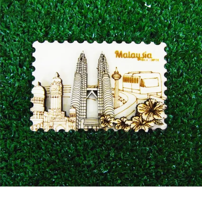 Wooden Magnet WM5 mixed materials corporate gifts product image