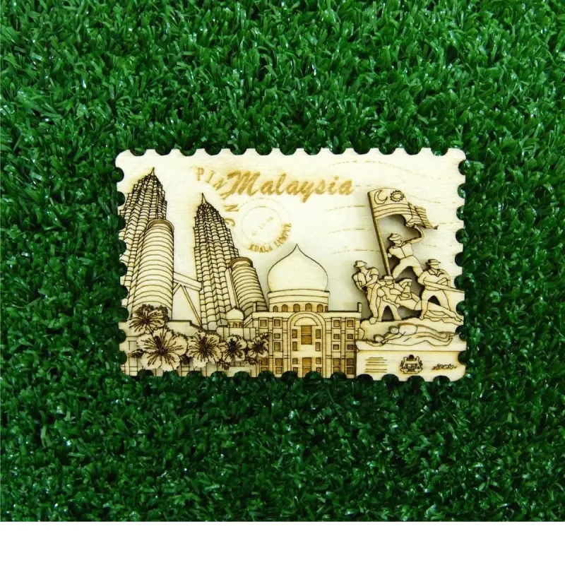 Wooden Magnet WM6 mixed materials corporate gifts product image