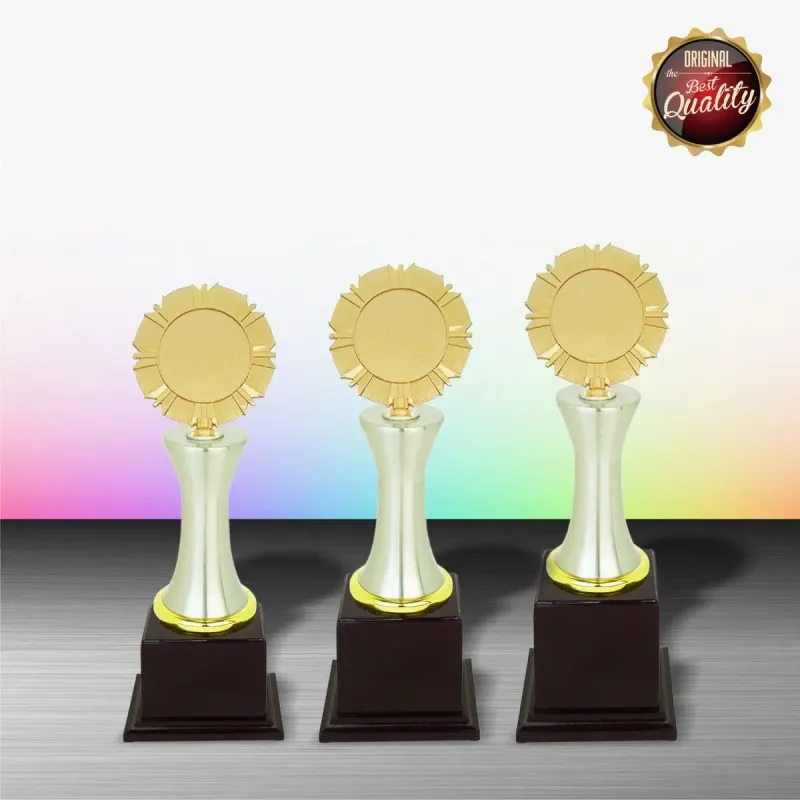 Exclusive White Silver Trophy WS6006 silver-finish metal white silver trophies product image