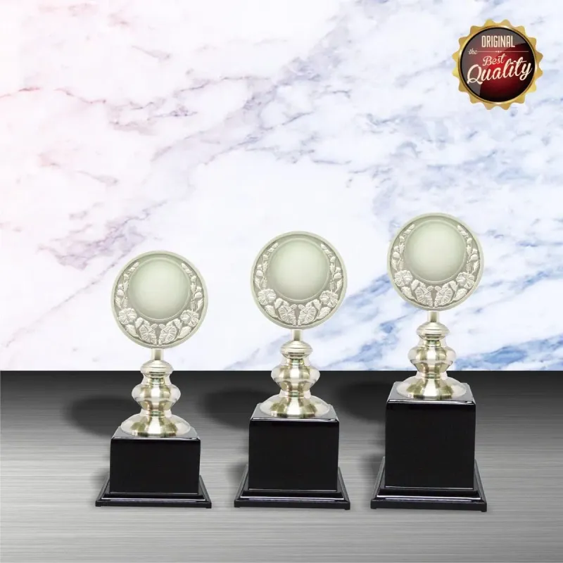 Exclusive White Silver Trophy WS6025 silver-finish metal white silver trophies product image