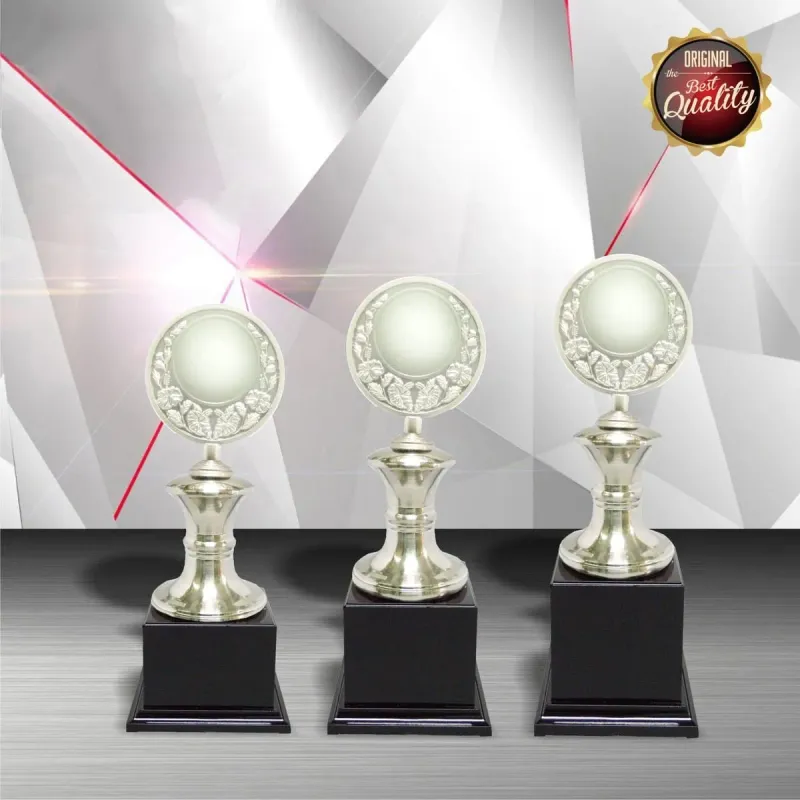 Exclusive White Silver Trophy WS6029 silver-finish metal white silver trophies product image