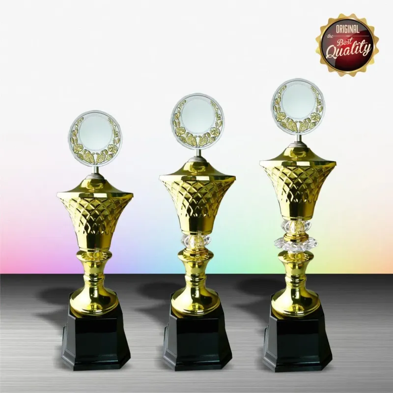 Exclusive White Silver Trophy WS6051 silver-finish metal white silver trophies product image