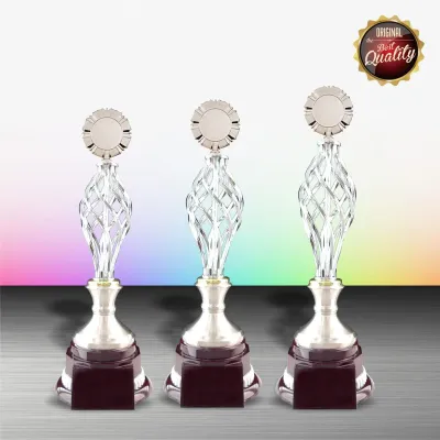 Exclusive White Silver Trophy WS6063
