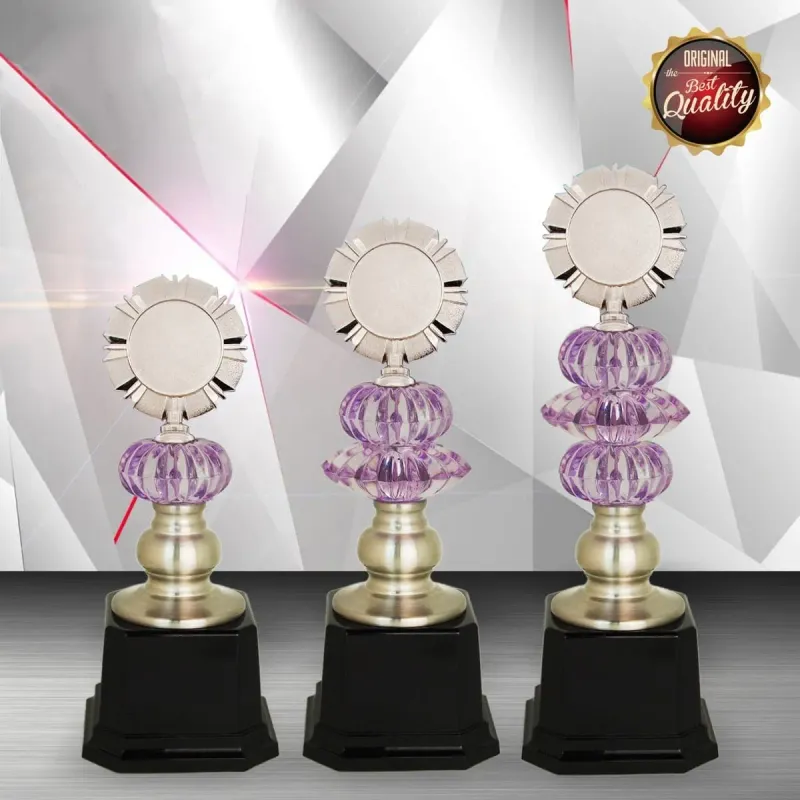 Exclusive White Silver Trophy WS6110 silver-finish metal white silver trophies product image