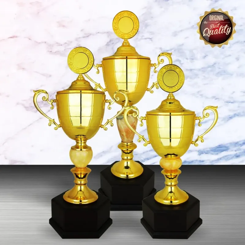 Exclusive White Silver Trophy WS6116 silver-finish metal white silver trophies product image