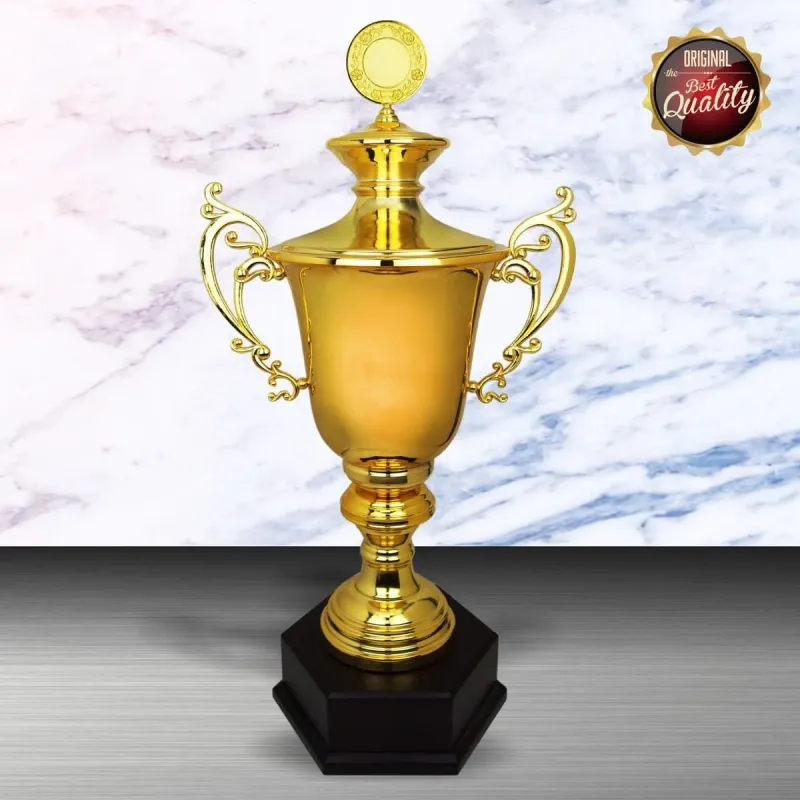 Exclusive White Silver Trophy WS6119 silver-finish metal white silver trophies product image