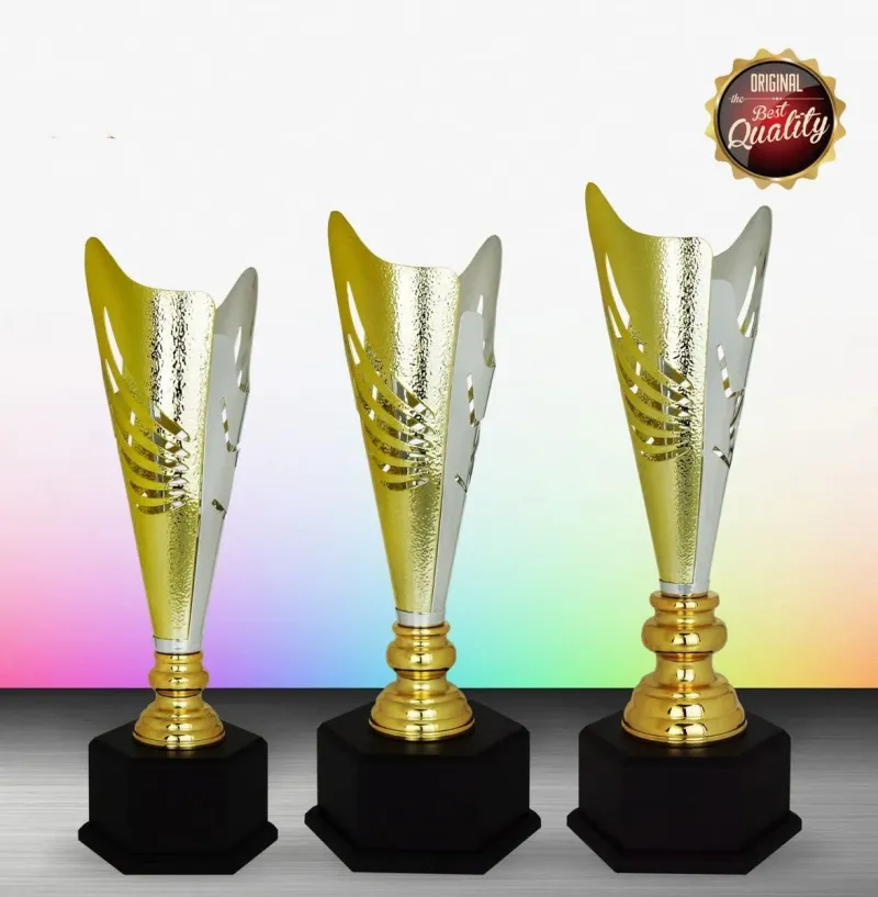 Exclusive White Silver Trophy WS6165 silver-finish metal white silver trophies product image