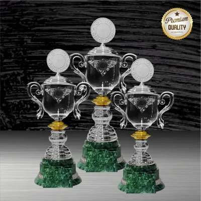 Exclusive White Silver Trophy WS6216