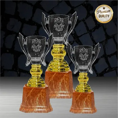 Exclusive White Silver Trophy WS6217