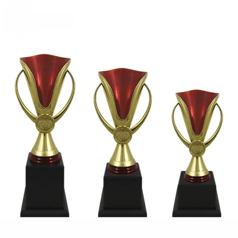 Plastic Trophy (GOLD RED) XT1713 polymer product image
