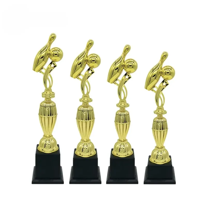 Plastic Bowling Trophy (GOLD) XT1907 polymer product image