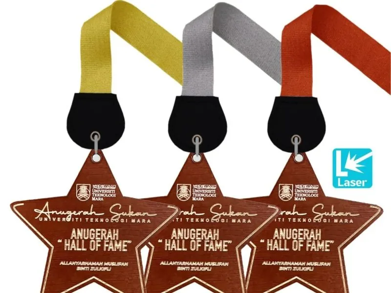 Wooden Medals category